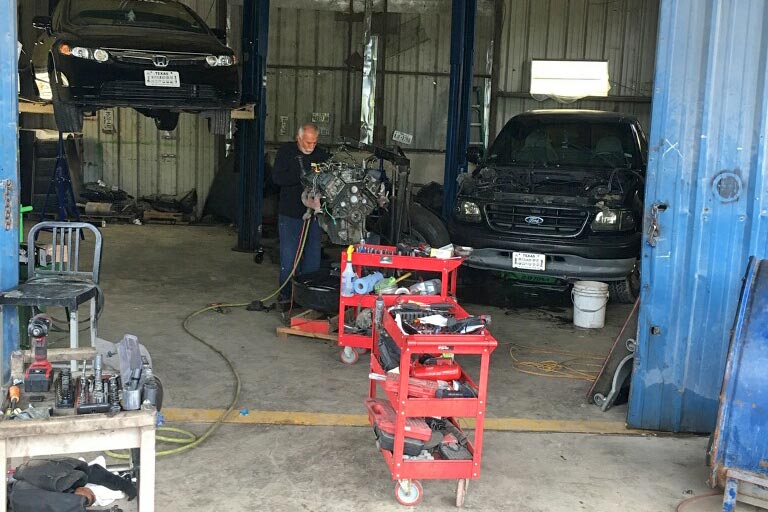 about repair shop